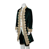 18th Century Victorian Aristocrat Costume - Black Distinguished Gentleman Royal Court Ensemble - Halloweez